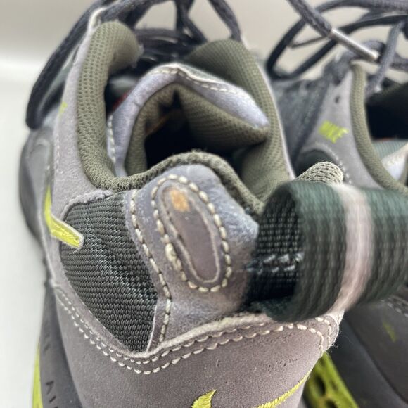 VTG 1997 OG Nike Terra Humara Womens 8 Gray Green Off Road Trial Running 605076 - Picture 6 of 11